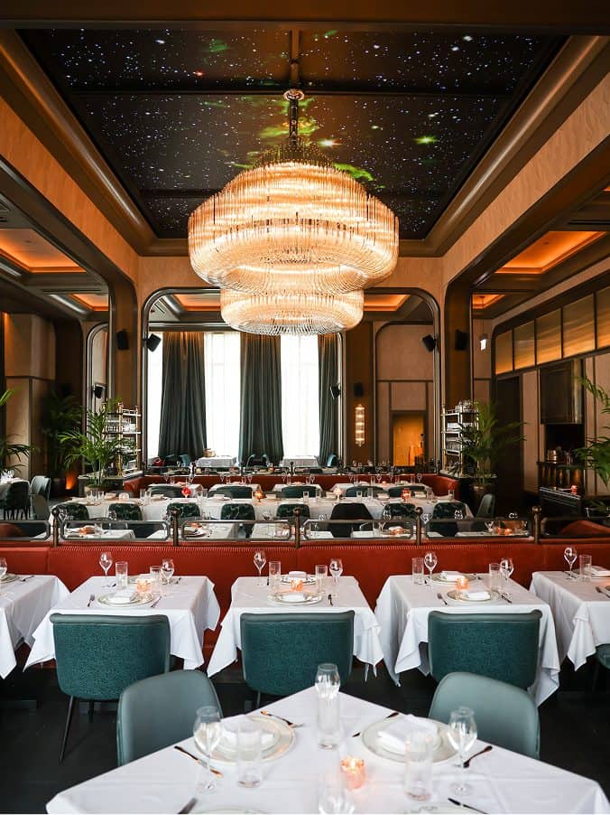 Main dinning room at The Alston.